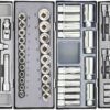 FORCE 10218C-303 Practical serie gereedschapswagen gevuld (303 delig) Zwart-21066