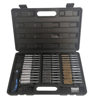 WT-3004 Borstel set (staal, nylon en messing)