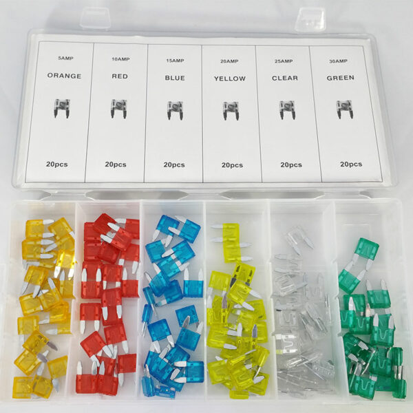 FD-6059 Mini steekzekeringen assortiment (120 delig)-0