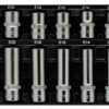 Deltach 126000 Doppenset 1/2" E-torx kort+lang 18 delig-0
