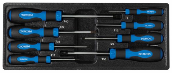 Deltach 313000 Torx schroevendraaierset 8 delig-0