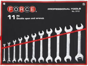 FORCE 5112 Steeksleutelset 11 delig-0