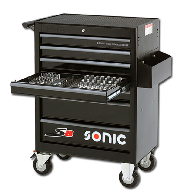 SONIC 724006 Gereedschapswagen S8 gevuld (241 delig)-0