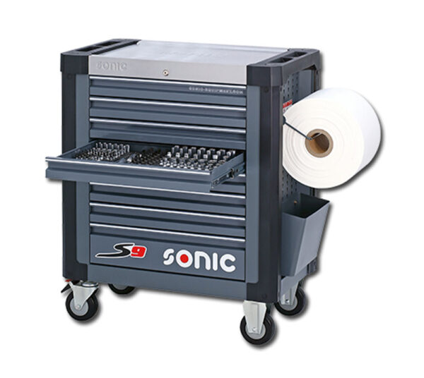 SONIC 725131 Gereedschapswagen S9 gevuld (251 delig) -0