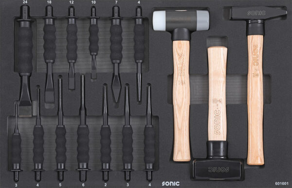 SONIC 728907 Gereedschapswagen S13 gevuld (290 delig)-27004