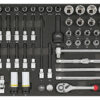 SONIC 729509 Gereedschapswagen S10 gevuld (295 delig) Audi, VW Zwart-10558