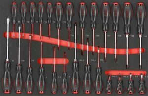 FORCE F2262 Schroevendraaierset 26-delig Foam-0