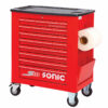 SONIC 4730928 Gereedschapswagen S10 rood leeg-0