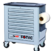 SONIC 4730948 Gereedschapswagen S10 grijs leeg-0