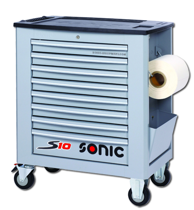 SONIC 4730948 Gereedschapswagen S10 grijs leeg-0