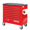 SONIC 4731128 Gereedschapswagen S11 Jumbo rood leeg-0