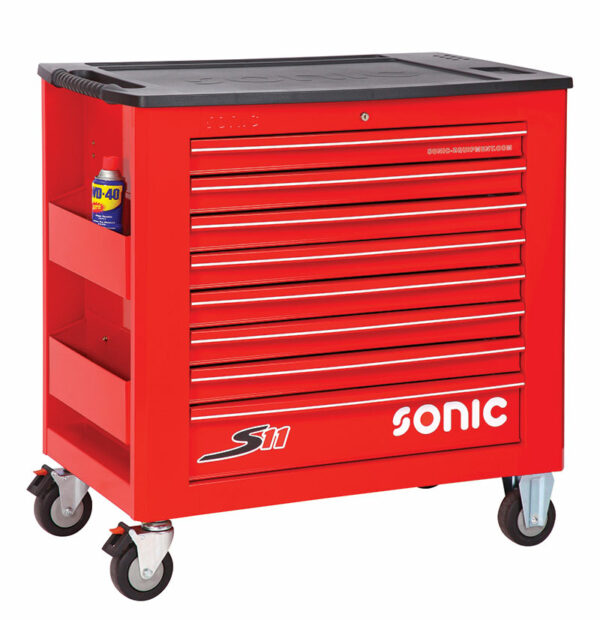 SONIC 4731128 Gereedschapswagen S11 Jumbo rood leeg-4350