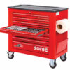 SONIC 4731128 Gereedschapswagen S11 Jumbo rood leeg-4351