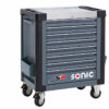 SONIC 4733210 Gereedschapswagen S9 donkergrijs leeg + Topbox-4395