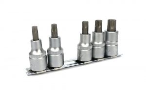 FORCE 4051 1/2" Doppenset Torx 5 delig