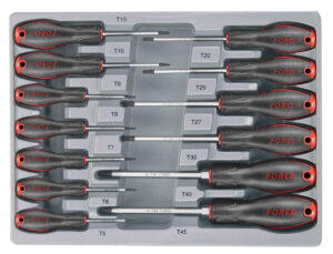 FORCE 2137T Schroevendraaierset Resistorx 13 delig-0