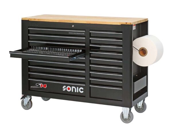 SONIC 760508 S14 gereedschapswagen gevuld (600 delig) -0