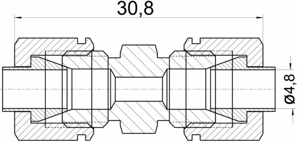 Remleiding knelkoppeling 4.75mm