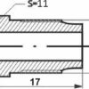 Remleidingnippel M10 x 1,00 mm - 10 stuks - Meest gebruikte-6589