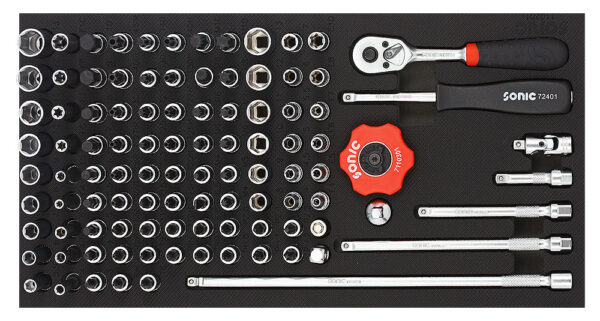 SONIC 753931 Gereedschapswagen S9 gevuld (539 delig)-10332