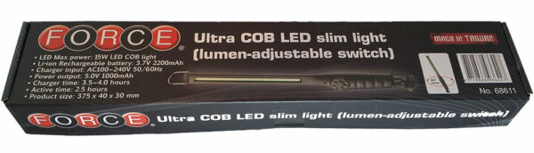Force COB LED looplamp met dim functie en magneet - FC-68611-6008