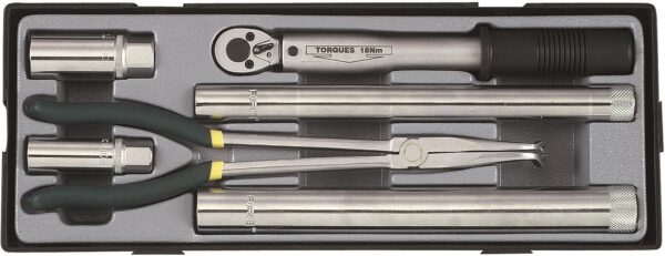 FORCE T50618-18 Bougie gereedschapset 6 delig-0