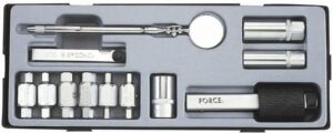 FORCE T5122 Olie & Bougie gereedschap set 12 delig-0