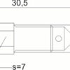 RO0086 Remontluchtingsnippel M7x1-6631