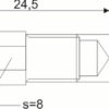 RO0100 Remontluchtingsnippel M8x1.21-6686