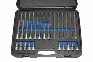DELTACH 501212 1/2" Doppenset TORX (in koffer), 32dlg-0
