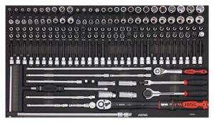 SONIC 216401 Doppenset 3/8`` 164-dlg. SFS Jumbo