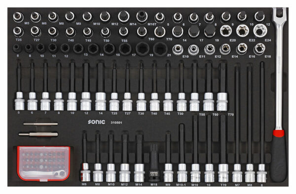 SONIC 310501 Combinatieset 1/2`` 105-dlg. SFS-0