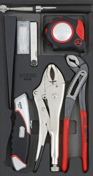 SONIC 600705 Tangen & gereedschapset 7-dlg. SFS 1/3