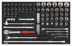 SONIC 306601 Combinatieset 1/2`` 66-dlg. SFS