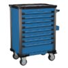 FORCE 10218B-286 Practical serie gereedschapswagen gevuld (286 delig) Blauw-0