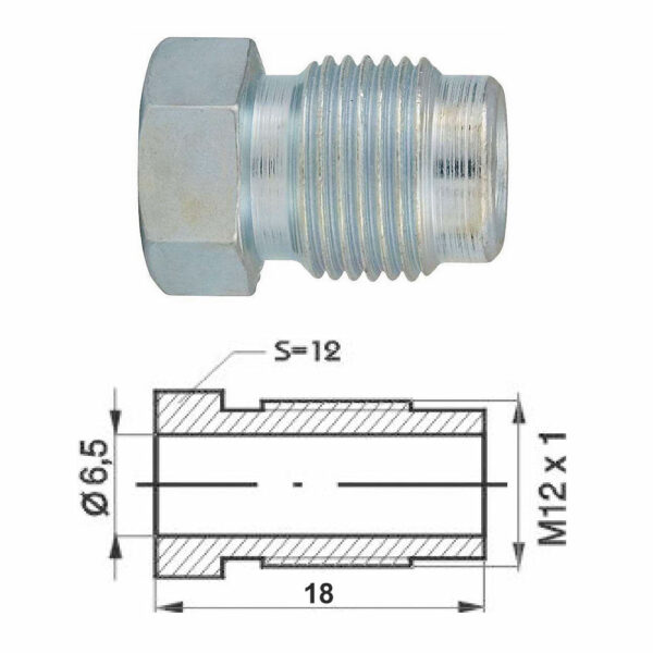 Remleidingnippel assortiment 165-delig-8006