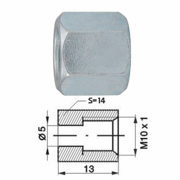 Remleidingnippel assortiment 165-delig-8011