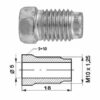 Remleidingnippel assortiment 165-delig-8012