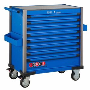 FORCE 10318B-531 Jumbo serie gereedschapswagen gevuld FOAM (531 delig) Blauw-0