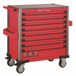 FORCE 10318R-437 Jumbo serie gereedschapswagen gevuld (437 delig) Rood-0