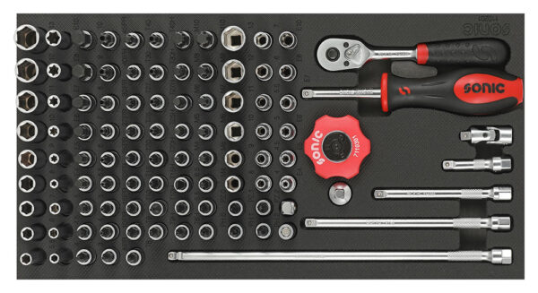 SONIC 760544 Gereedschapswagen S15 (600-delig)-27100