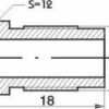 Remleidingnippel M12 x 1,00 mm - 10 stuks AL-RN102-8234