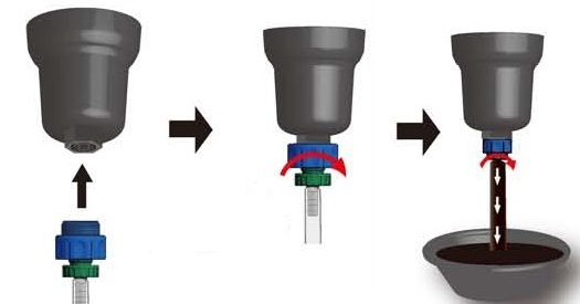 FORCE FC-61925 Oliefilter drainage slang Audi, VW en Seat-8157