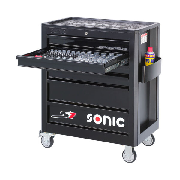 SONIC 714040 Gereedschapswagen S7 (140 delig)-0