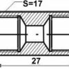 Remleiding Koppelstuk M12 x 1.00mm - RK-130-8195