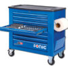 SONIC 734518 Gereedschapswagen S11 gevuld (345 delig) Blauw-0