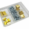 Remleiding koppelstukken en T-connector assortiment 64-delig-0