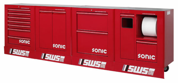 SONIC 728526 Gevulde SWS opstelling 285-dlg. rood-0