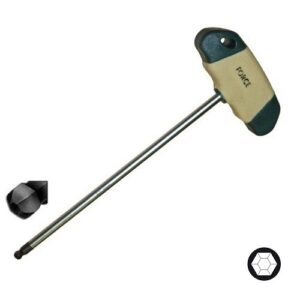 FORCE 725010 Schroevendraaier T-greep kogelinbus 10 mm (Lengte: 240 mm)-0