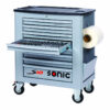 SONIC 746019 Gereedschapswagen S10 gevuld (460 delig) HAEVY DUTY Grijs-0